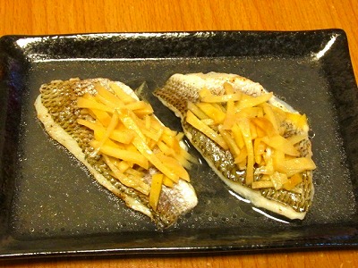 黒鯛 チヌ の酒蒸し Crazy Fishing