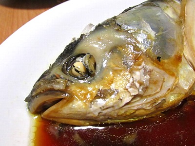ボラのアラ煮 Crazy Fishing ボラのアラ煮 Crazy Fishing