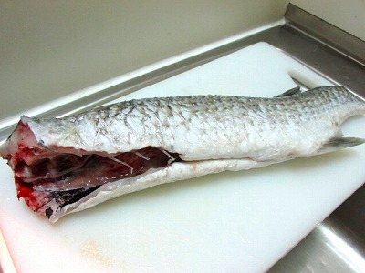 ボラの竜田揚げ Crazy Fishing